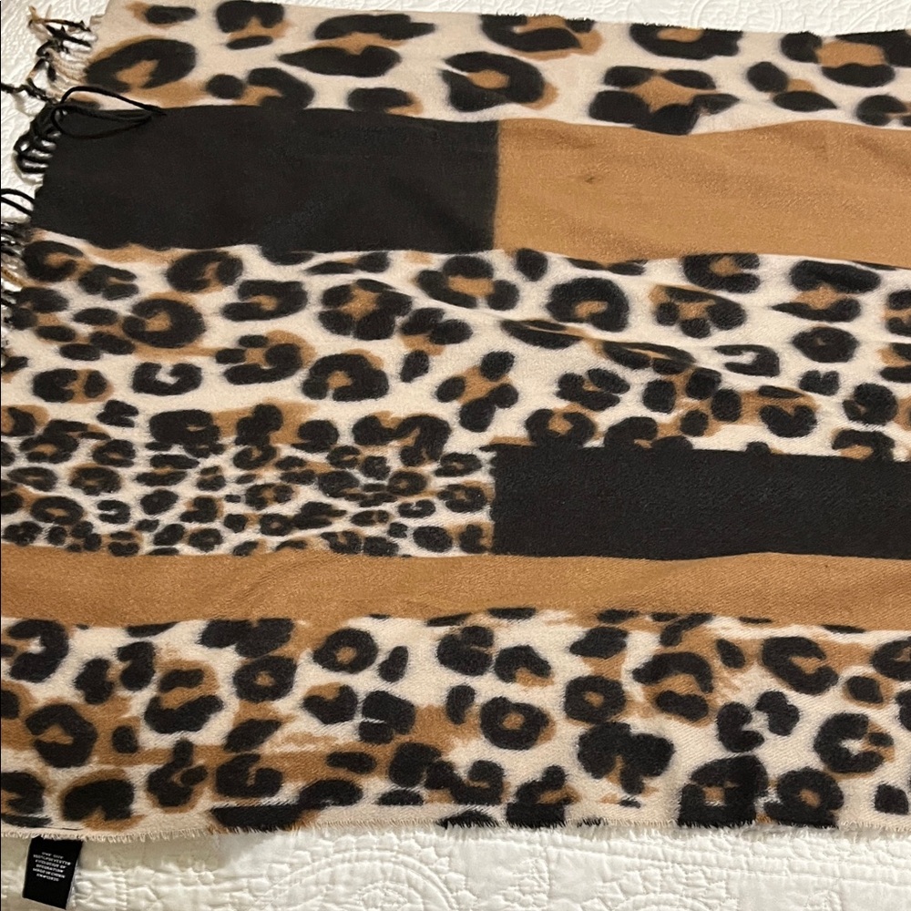Leopard Print Throw